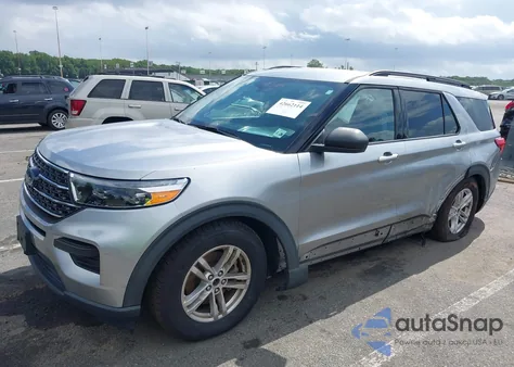 2020 Ford Explorer Xlt из США, поврежденный, VIN 1FMSK8DHXLGC96041